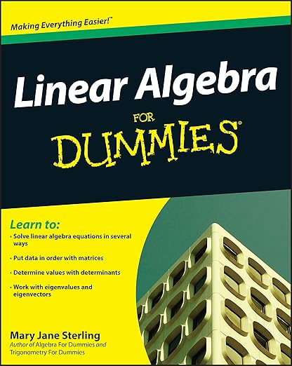 How to self-study university-level linear algebra? book cover